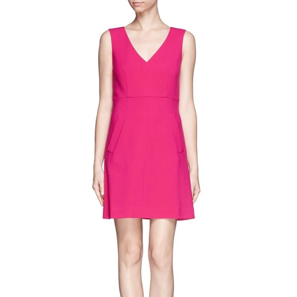 Diane Von Furstenberg Dresses & Skirts - DVF HALLE' SLEEVELESS STRETCH WOVEN A-LINE DRESS